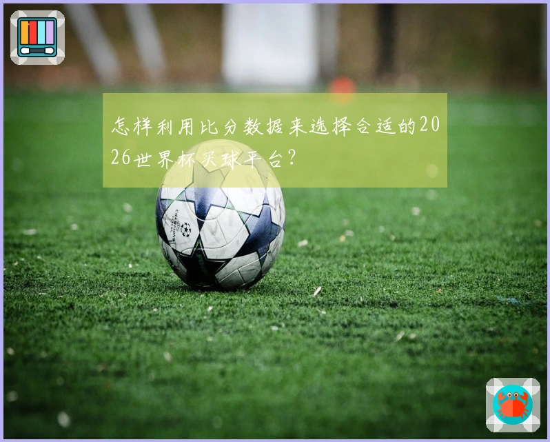 怎样利用比分数据来选择合适的2026世界杯买球平台？
