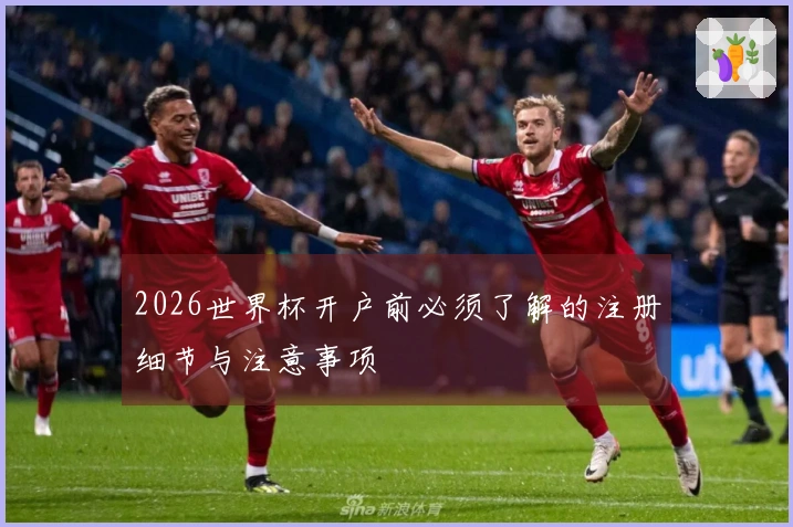 2026世界杯开户前必须了解的注册细节与注意事项