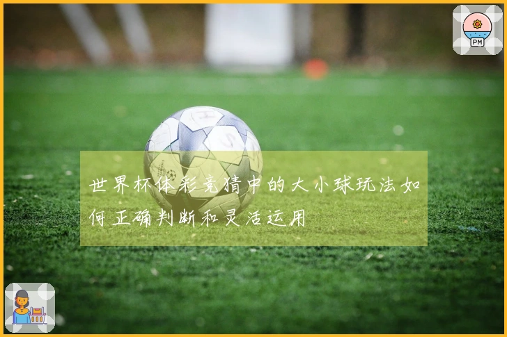 世界杯体彩竞猜中的大小球玩法如何正确判断和灵活运用
