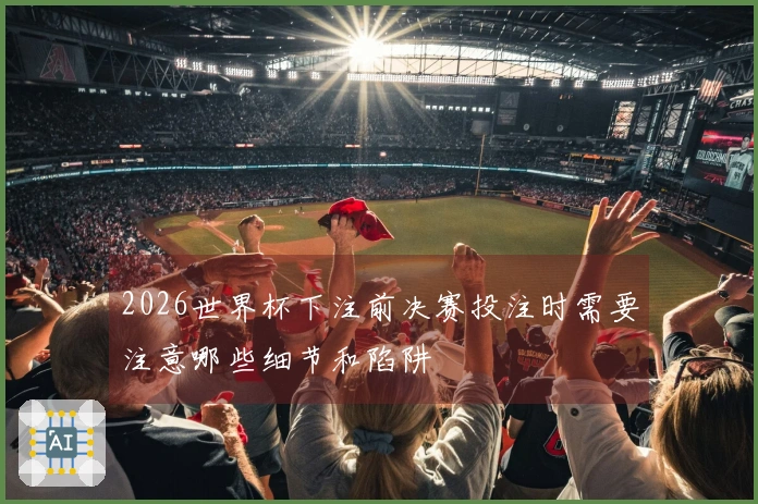2026世界杯下注前决赛投注时需要注意哪些细节和陷阱