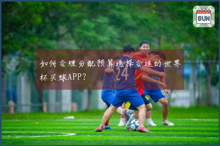 如何合理分配预算选择合适的世界杯买球APP？
